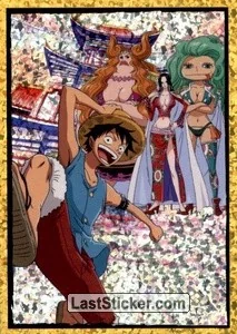 Panini One Piece Summit War Sticker #1 Holographic (French)