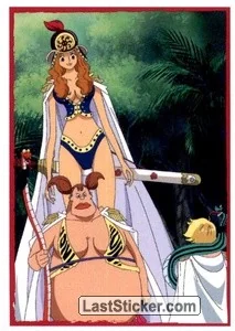 Panini One Piece Summit War Sticker #10 (French)