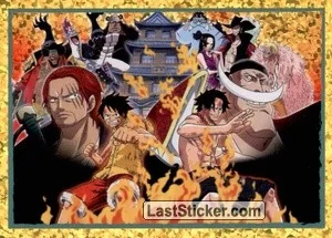 Panini One Piece Summit War Sticker #102 Holographic (Italian)