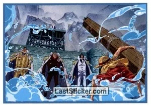 Panini One Piece Summit War Sticker #107 (French)