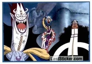 Panini One Piece Summit War Sticker #108 (Italian)