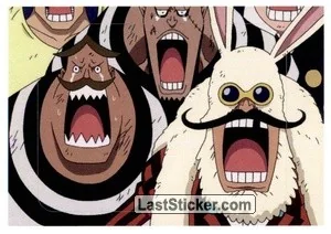 Panini One Piece Summit War Sticker #117 Die-cut (Italian)