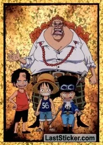 Panini One Piece Summit War Sticker #124 Holographic (Italian)