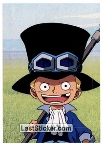 Panini One Piece Summit War Sticker #127 Die-cut (French)