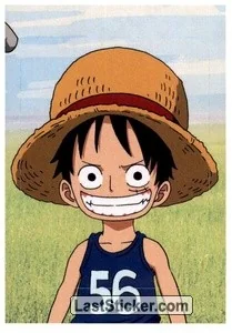 Panini One Piece Summit War Sticker #128 Die-cut (French)