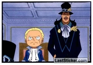 Panini One Piece Summit War Sticker #132 (Italian)