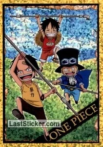 Panini One Piece Summit War Sticker #133 Holographic (French)