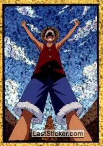 Panini One Piece Summit War Sticker #135 Holographic (Italian)