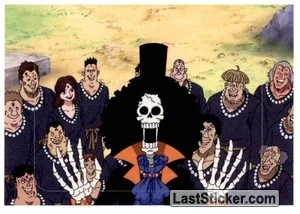 Panini One Piece Summit War Sticker #156 Die-cut (Italian)