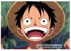 Panini One Piece Summit War Sticker #167 Die-cut (Italian)