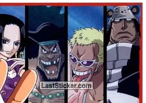 Panini One Piece Summit War Sticker #170 (Italian)