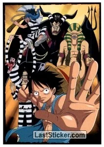 Panini One Piece Summit War Sticker #2 (French)