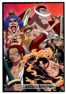 Panini One Piece Summit War Sticker #3 (French)