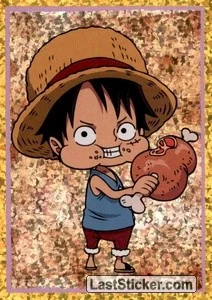 Panini One Piece Summit War Sticker #37 Holographic (French)