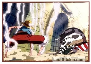 Panini One Piece Summit War Sticker #54 (Italian)