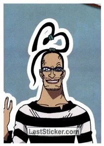 Panini One Piece Summit War Sticker #57 Die-cut (Italian)