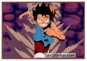 Panini One Piece Summit War Sticker #58 (Italian)