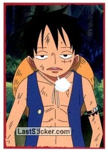 Panini One Piece Summit War Sticker #7 Die-cut (Italian)