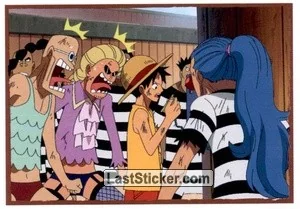 Panini One Piece Summit War Sticker #80 (Italian)