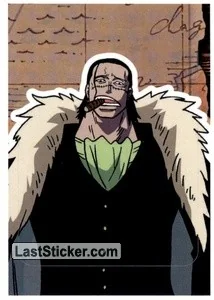 Panini One Piece Summit War Sticker #83 Die-cut (Italian)