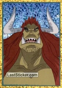 Panini One Piece Summit War Sticker #89 Holographic (Italian)