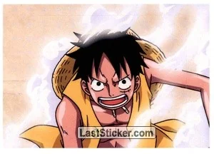 Panini One Piece Summit War Sticker #92 Die-cut (Italian)