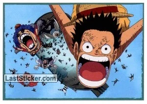Panini One Piece Summit War Sticker #97 Die-cut (Italian)