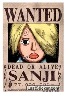 Panini One Piece Summit War Sticker #H12 Die-cut (Italian)