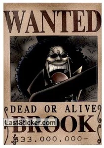 Panini One Piece Summit War Sticker #H6 Die-cut (French)
