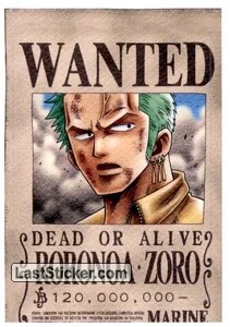 Panini One Piece Summit War Sticker #H9 Die-cut (French)