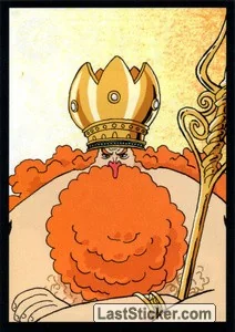 Panini One Piece The New World Sticker #10 Die-cut (Italian)