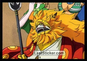 Panini One Piece The New World Sticker #109 Die-cut (Italian)