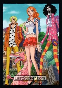 Panini One Piece The New World Sticker #111 (Italian)