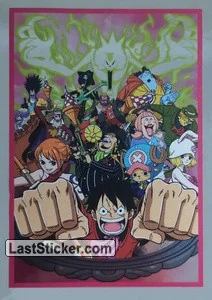 Panini One Piece The New World Sticker #123 Foil (Italian)