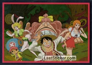 Panini One Piece The New World Sticker #124 Foil (Italian)