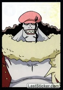 Panini One Piece The New World Sticker #14 Die-cut (Italian)