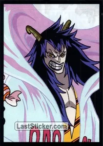 Panini One Piece The New World Sticker #58 Die-cut (French)