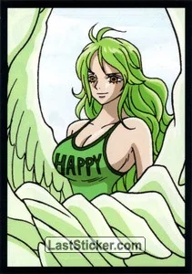 Panini One Piece The New World Sticker #68 Die-cut (Italian)