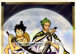 Panini One Piece The New World Sticker #H5 Special (Italian)