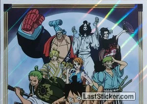 Panini One Piece The New World Sticker #H7 Special (Italian)