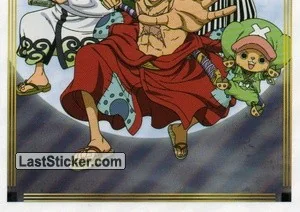 Panini One Piece The New World Sticker #H8 Special (Italian)