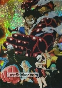 Luffy Gear 4, Law, Franky, Robin, Zoro & Usopp