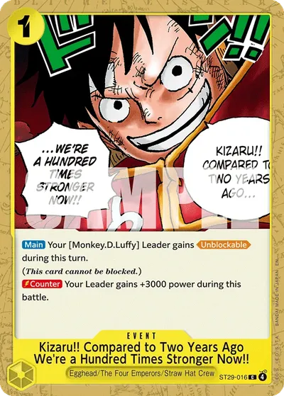 Kizaru!! Compared to Two Years Ago We're a Hundred Times Stronger Now!!
