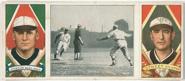 Walter Johnson/Chas. E. Street